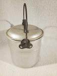 Vintage Paramount Pure Aluminum Coal Miner Lunch Pail
