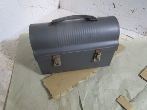 Vintage Metal Lunch Pail for Coal Miners
