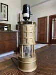 Koehler Antique Coal Miners Lamp - Steampunk Décor