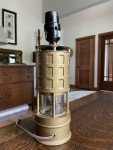 Koehler Antique Coal Miners Lamp - Steampunk Décor