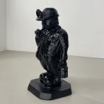 Vintage Hand-Carved Virginia Coal Miner Figurine 7.5”