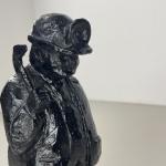 Vintage Hand-Carved Virginia Coal Miner Figurine 7.5”