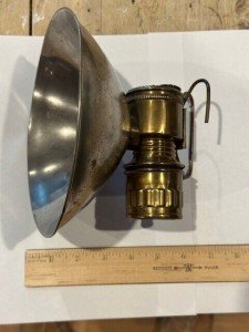 Vintage Springfield IL Anthracite Coal Miners Lamp