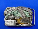 Vintage Coal Mining Belt Buckle - Masterpiece Collection
