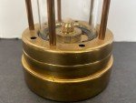 Vintage Brass Coal Mining Lantern from Aberaman