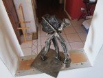 Coal Miner Backpack with Real Coal & Dinner Bucket
