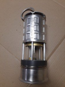 Koehler No. 209 Flame Safety Lantern for Miners