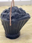 Coal Bucket with Handle - 3.25" Tall