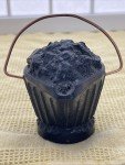 Coal Bucket with Handle - 3.25" Tall