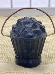 Coal Bucket with Handle - 3.25" Tall