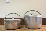 Vintage Coal Miners Lunch Bucket Set of 2