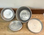Vintage Coal Miners Lunch Bucket Set of 2