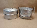 Vintage Buckeye Aluminum Coal Miner's Lunch Set