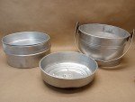 Vintage Buckeye Aluminum Coal Miner's Lunch Set