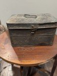 Vintage Steel Coal Miners Lunch Pail Bucket
