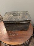 Vintage Steel Coal Miners Lunch Pail Bucket