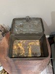 Vintage Steel Coal Miners Lunch Pail Bucket