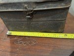 Vintage Steel Coal Miners Lunch Pail Bucket
