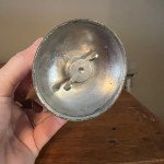 Vintage JUSTRITE Brass Carbide Miner Cap Lamp