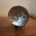 Vintage JUSTRITE Brass Carbide Miner Cap Lamp
