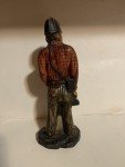 Coal Miner Figurine with Shovel and Lunch Bucket