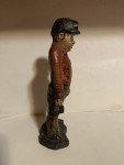 Coal Miner Figurine with Shovel and Lunch Bucket