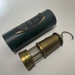 Vintage British Coal Miners Lamp from Wales