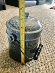 Antique Coal Miners Graniteware Lunch Bucket