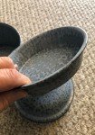 Antique Coal Miners Graniteware Lunch Bucket