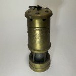 Vintage British Coal Miners Lamp from Wales