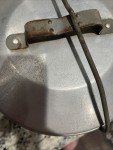 Vintage Aluminum Coal Miner's Lunchbox Bucket Set