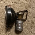 Universal Lamp Co. Auto-Lite Coal Miner Headlamp