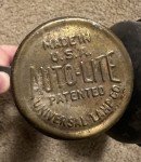 Universal Lamp Co. Auto-Lite Coal Miner Headlamp