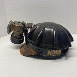 1930s Turtle Shell Cap Hat with Head Lamp