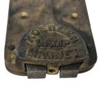 Rare Vintage Koehler Brass Coal Mining Lamp Magnet