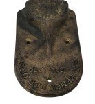 Rare Vintage Koehler Brass Coal Mining Lamp Magnet