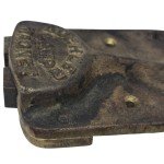 Rare Vintage Koehler Brass Coal Mining Lamp Magnet
