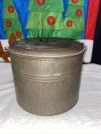 Vintage Coal Miners Lunch Pail with Lid