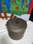 Vintage Coal Miners Lunch Pail with Lid