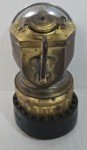 Vintage Coal Mining Brass Carbide Lamp & Tools