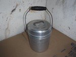 Vintage 4-Piece Coal Miner Lunchbox Set