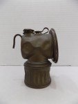 Vintage Justrite Carbide Lamp for Coal Miners