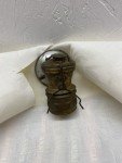 Brass Carbide Lamp for Coal Miners - Antique