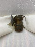 Brass Carbide Lamp for Coal Miners - Antique