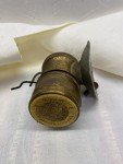 Brass Carbide Lamp for Coal Miners - Antique