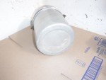 Vintage Aluminum Coal Miners Lunch Pail Bucket