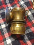 Universal Lamp Co Vintage Coal Miner Headlamp