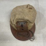 Underground Mining Cap for Carbide or Oilwick Lamps