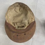 Underground Mining Cap for Carbide or Oilwick Lamps