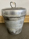 Vintage Wear-Ever Aluminum Coal Miner Lunch Pail